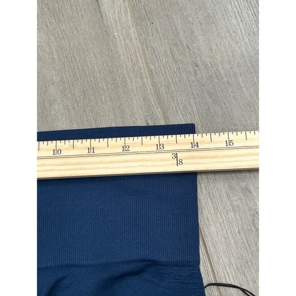 NWT Tommie Copper Women's Dark Navy Stretch Seamless Ankle Leggings Size Large - Picture 7 of 8